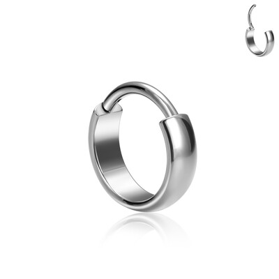Titánové piercingové náušnice s kvapkovou kvapkou G23, piercing do nosa, náušnice s kruhovým tvarom 16G, tragus, chrupavka, špirála, nosové krúžky pre ženy, darček