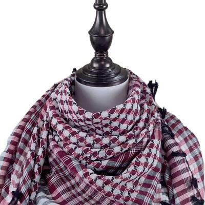 Κασκόλ Keffiyeh Tacticals Desert Scarf Wrap Shemagh Head Neck αραβικό μαντίλι Unisex Arab Shemagh Keffiyeh Palestine Scarf