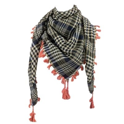 Κασκόλ Keffiyeh Tacticals Desert Scarf Wrap Shemagh Head Neck αραβικό μαντίλι Unisex Arab Shemagh Keffiyeh Palestine Scarf