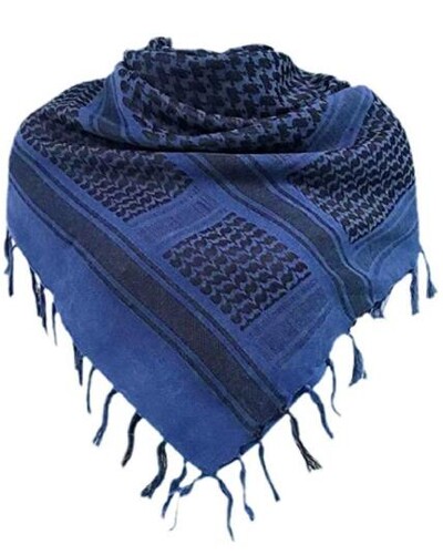 Taktinė medžioklės skara Shemagh Tactical Desert Keffiyeh galvos kaklo skara arabiška įvyniojimas su kutu 43x43 colių
