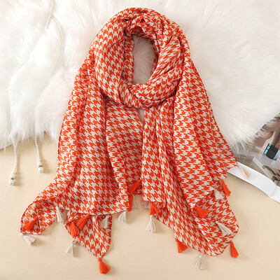 2023 Fashion Paisley Abstract Floral Ciuc Viscoza Şal Eşarfă Damă Înaltă Calitate Wrap Subţire Pashmina Furat Hijab Musulman 180*90Cm