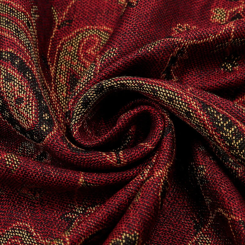 Veľkoobchodný hrubý pašmínový šál, šál, zábal, paisley žakárové štóly, vintage kešu šatky s potlačou bavlneného návleku, opaľovací krém, hidžáb