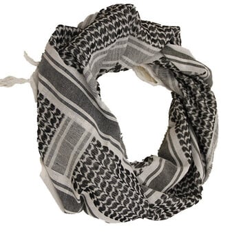 Κασκόλ Winter Outdoor Tactical Camo Arab Breathable Headband Desert Scarf Υπαίθριο Κάμπινγκ Φουλάρι πεζοπορίας Τσάντα λαιμού Shemagh