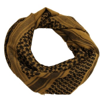 Κασκόλ Winter Outdoor Tactical Camo Arab Breathable Headband Desert Scarf Υπαίθριο Κάμπινγκ Φουλάρι πεζοπορίας Τσάντα λαιμού Shemagh