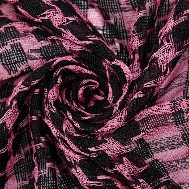 RIMAIRE poliészter terepszínű nyomott muszlim hidzsáb bojtokkal légáteresztő és napernyő 95*95 cm méretű sál