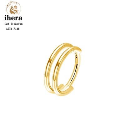 G23 titán orrgyűrű klikker fül porc Tragus Helix Daith kerek fülbevaló karika CZ 16G csuklós szegmens testpiercing ékszer