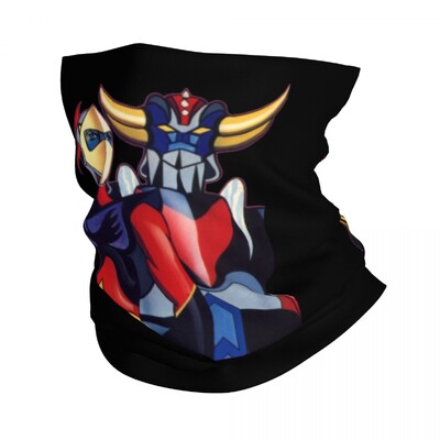 Mazinger Z Bandana nyakmelegítő férfi női téli sícső sál lábszárvédő UFO Robot anime arcvédő