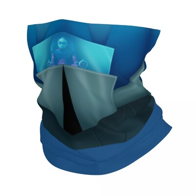 Mazinger Z Bandana nyakmelegítő férfi női téli sícső sál lábszárvédő UFO Robot anime arcvédő