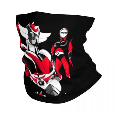 Mazinger Z Bandana nyakmelegítő férfi női téli sícső sál lábszárvédő UFO Robot anime arcvédő