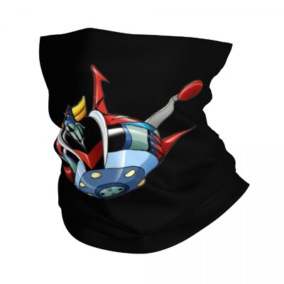 Mazinger Z Bandana nyakmelegítő férfi női téli sícső sál lábszárvédő UFO Robot anime arcvédő