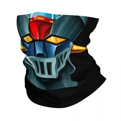 Mazinger Z Bandana nyakmelegítő férfi női téli sícső sál lábszárvédő UFO Robot anime arcvédő