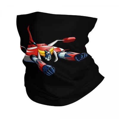 Mazinger Z Bandana nyakmelegítő férfi női téli sícső sál lábszárvédő UFO Robot anime arcvédő