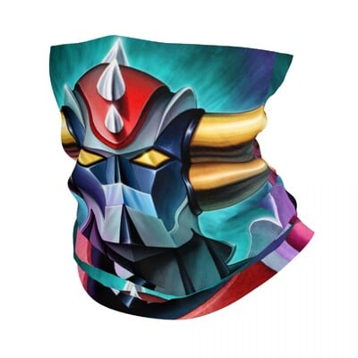 Mazinger Z Bandana nyakmelegítő férfi női téli sícső sál lábszárvédő UFO Robot anime arcvédő