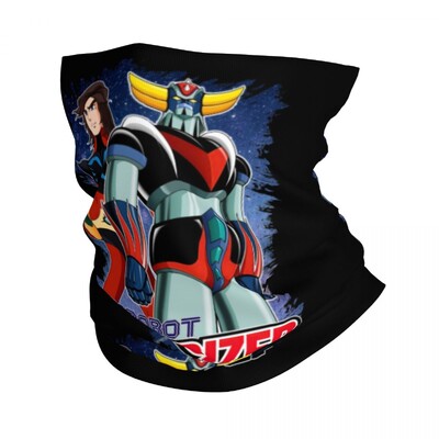 Mazinger Z Bandana nyakmelegítő férfi női téli sícső sál lábszárvédő UFO Robot anime arcvédő