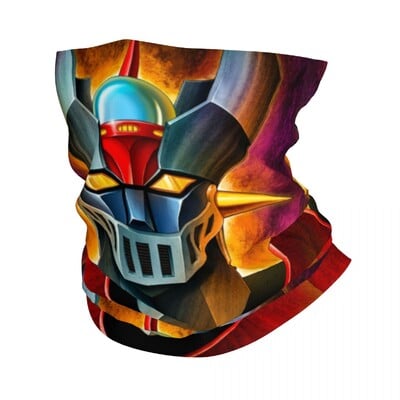 Mazinger Z Bandana nyakmelegítő férfi női téli sícső sál lábszárvédő UFO Robot anime arcvédő