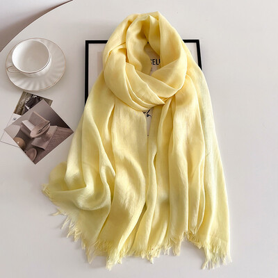 Tömör pamut pashmina kendő női pakolás meleg téli sálak Hidzsáb design nyomat női foulard bandana stoles sál 2024 ÚJ