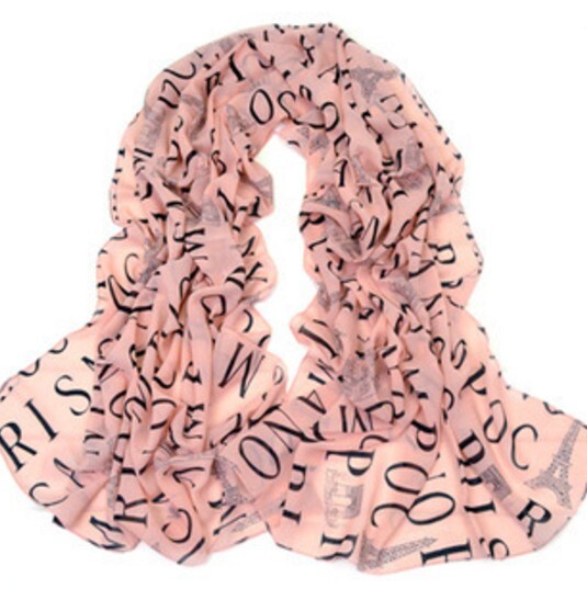 New Fashion Print Cat Star Leopard șifon eșarfă 150x38cm femei eșarfe șal și eșarfe Cadou de petrecere