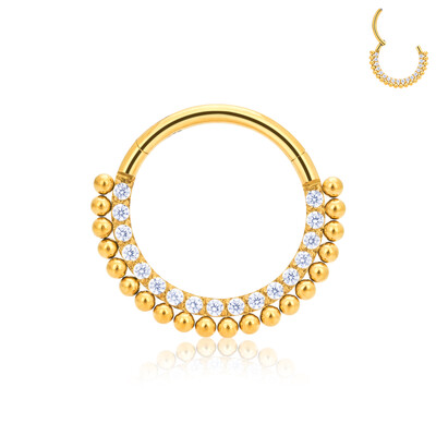 G23 titán piercing orrgyűrű test ékszer karika fülbevaló ASTM F136 porc tragus membrán titán csukló