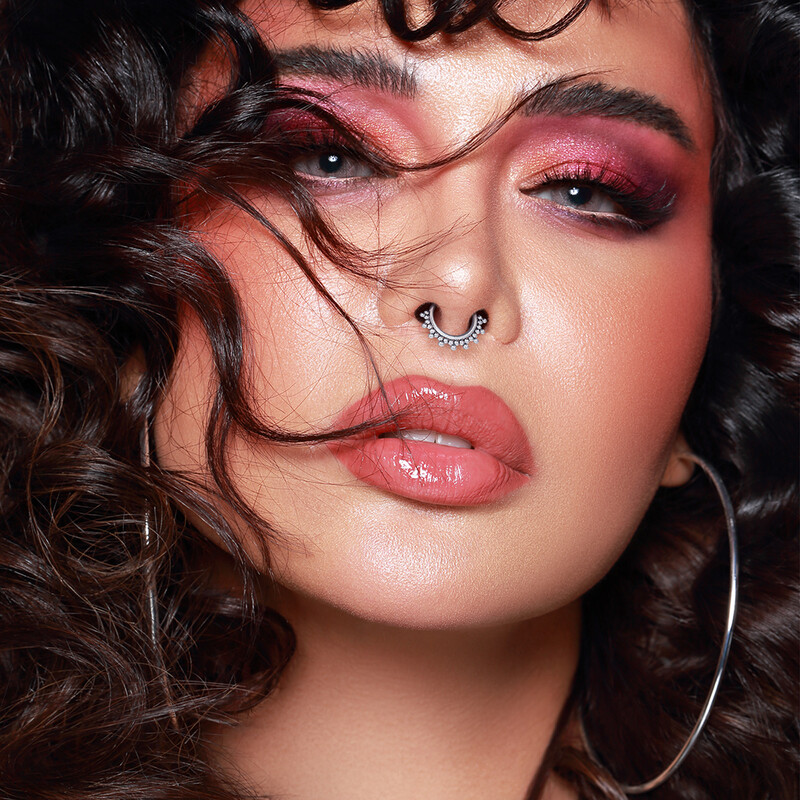 G23 titán piercing orrgyűrű test ékszer karika fülbevaló ASTM F136 porc tragus membrán titán csukló