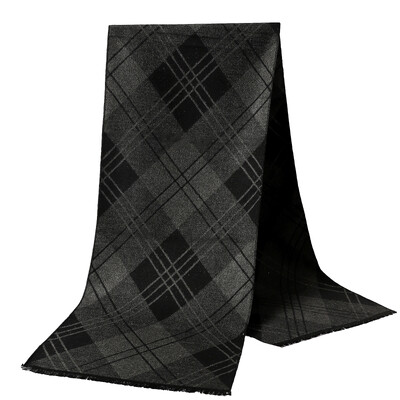 Wrap de afaceri pentru bărbați șaluri de modă cașmir groase eșarfă caldă toamnă clasică în carouri bărbați eșarfe iarnă pashmina prosop de plajă lung