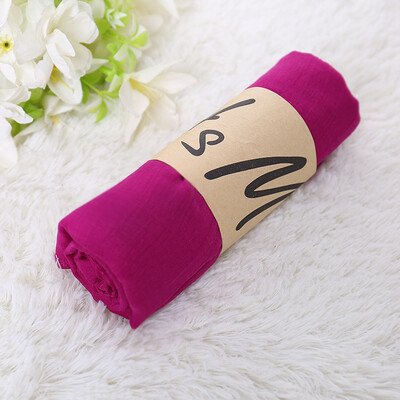 Designer márka sál női pamut hidzsáb sál Pashmina női kendők és pakolások strandsálak nyakban Bandana férfi sál/fekete sál