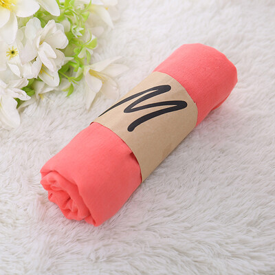 Designer márka sál női pamut hidzsáb sál Pashmina női kendők és pakolások strandsálak nyakban Bandana férfi sál/fekete sál