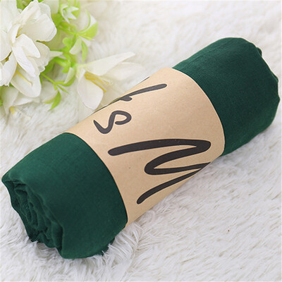 Designer márka sál női pamut hidzsáb sál Pashmina női kendők és pakolások strandsálak nyakban Bandana férfi sál/fekete sál