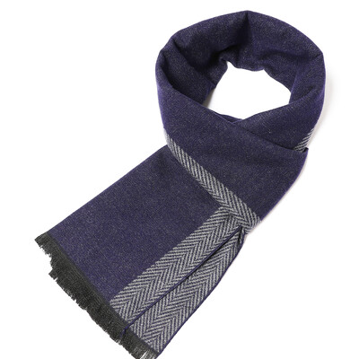 Kirándulás férfi üzleti sál Luxus nyomtatott nyakkendő Divat Népszerű új szélálló homokkendő Őszi és téli kasmír sál