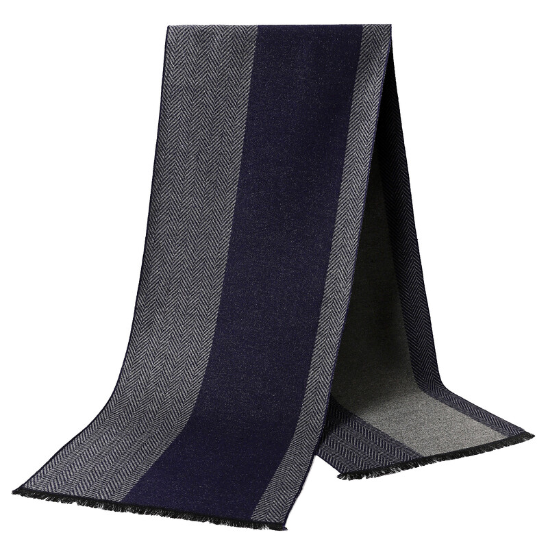 Kirándulás férfi üzleti sál Luxus nyomtatott nyakkendő Divat Népszerű új szélálló homokkendő Őszi és téli kasmír sál