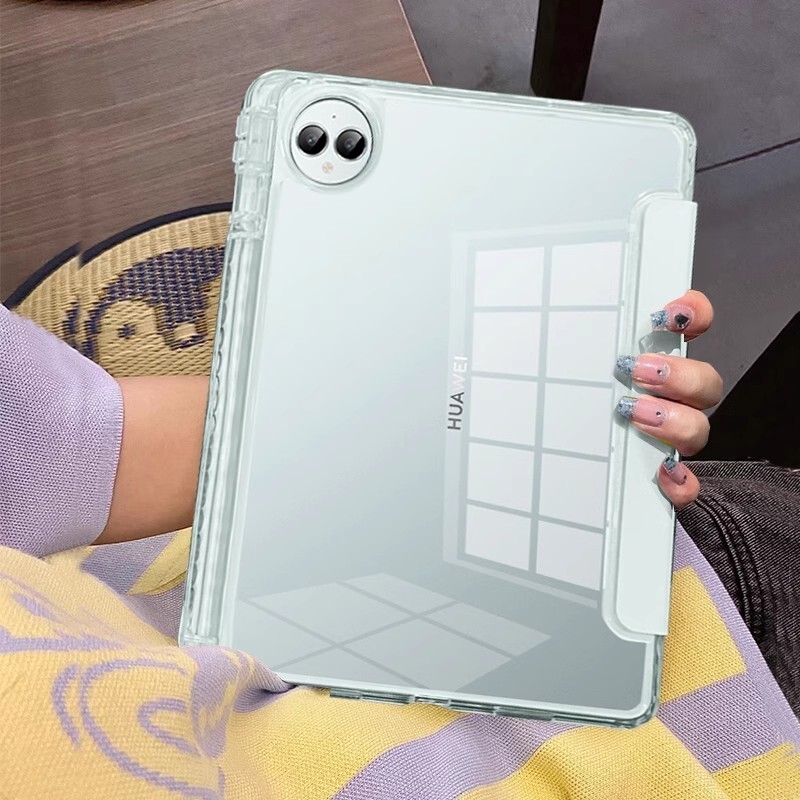 Прозрачен акрилен калъф за Huawei Matepad 12 X 12X 2024 12 Pro12.2 Air 2024 12 SE 11 11.5 S Air 11.5 11 PaperMatte Pro 11 10.8