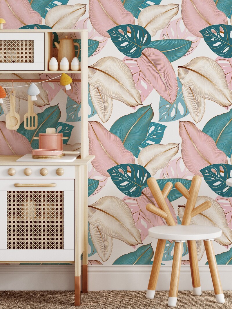 1 tekercs akvarell teknős hátlap nyomtatott minta nedvességálló vízálló tapéta otthoni kényelem nem tapadó művészet tapéta