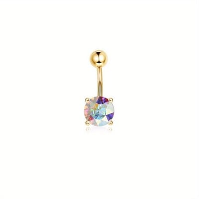 Piercing do pupka Drperfect 14G z chirurgickej ocele, jednoduchý, krátky, sada krúžkov do pupka, sexi piercingové šperky.