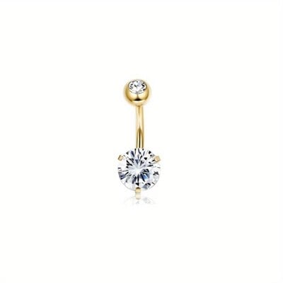 Piercing do pupka Drperfect 14G z chirurgickej ocele, jednoduchý, krátky, sada krúžkov do pupka, sexi piercingové šperky.