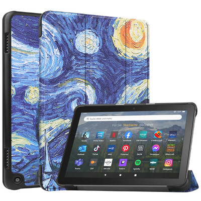 Θήκη για Amazon Fire HD 10 2023 Fire Max 11 Fire HD8/HD8 Plus 2022 με κάλυμμα tablet με λειτουργία αυτόματης αναμονής/αφύπνισης αντικραδασμική