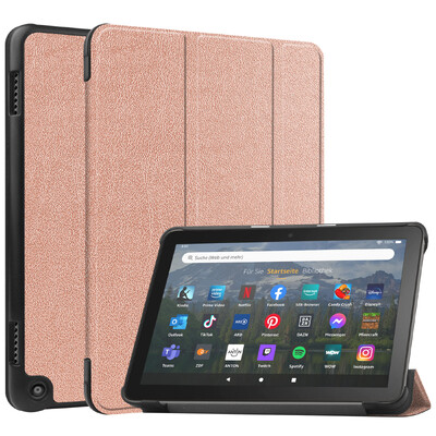 Ümbris Amazon Fire HD 10 2023 Fire Max 11 Fire HD8/HD8 Plus 2022 jaoks koos põrutuskindla automaatse une-/äratusfunktsiooniga tahvelarvuti kattega