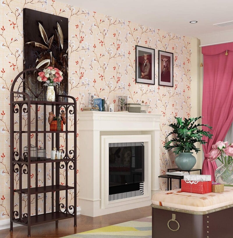 Plum Blossom Peel and Stick tapéta bézs öntapadós tapéta eltávolítható modern textúrájú tapéta vízálló vinil fólia