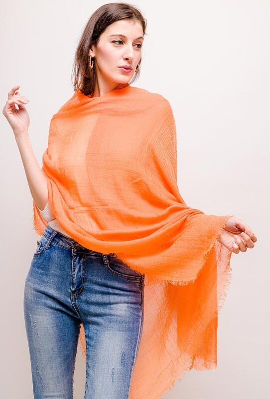 NOU Eșarfă cu neon de vară uni turban cu bule încrețite femei eșarfe voal ondulate eșarfe șal iridescent