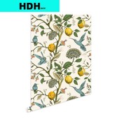 „Blue Bird“ lipnūs tapetai iš šviežių citrinmedžių žievelių ir lazdelių nuimami vandeniui atsparūs iš anksto įklijuoti tapetai