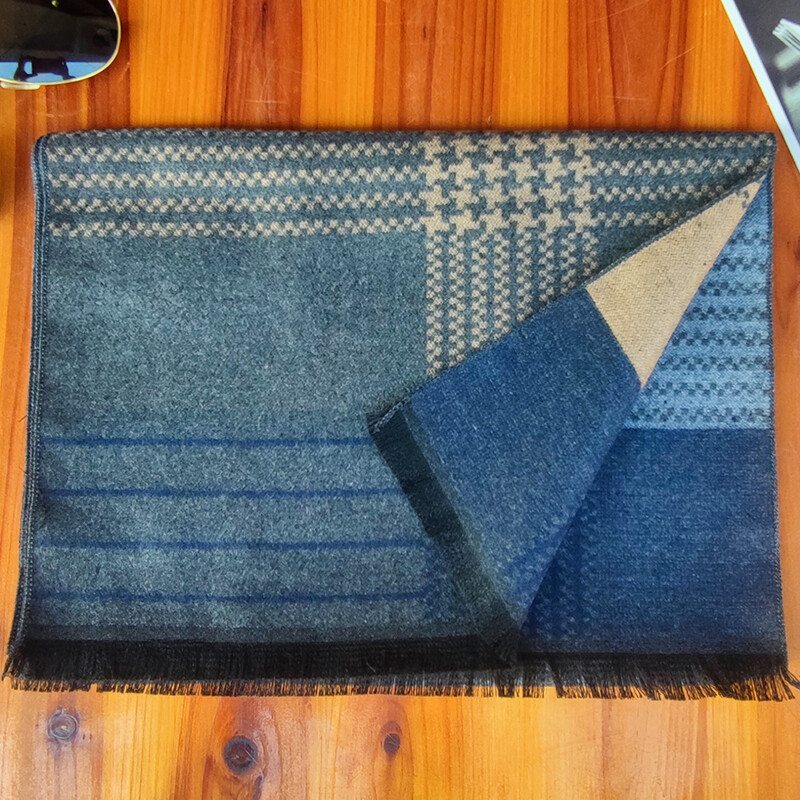 Naujausias prabangus prekės ženklas rudens žiemos šiltas kašmyro pledas dizainas kutai ilgas šalikas Vyras storas įvyniojimas skara moteriška vilna pashmina