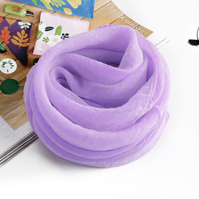 Νέα 70X70cm Simulation Μεταξωτά Κασκόλ Γυναικεία Ευέλικτο Μικρό Τετράγωνο Μασίφ Κασκόλ Σιφόν Κασκόλ Κασκόλ δώρο για πάρτι