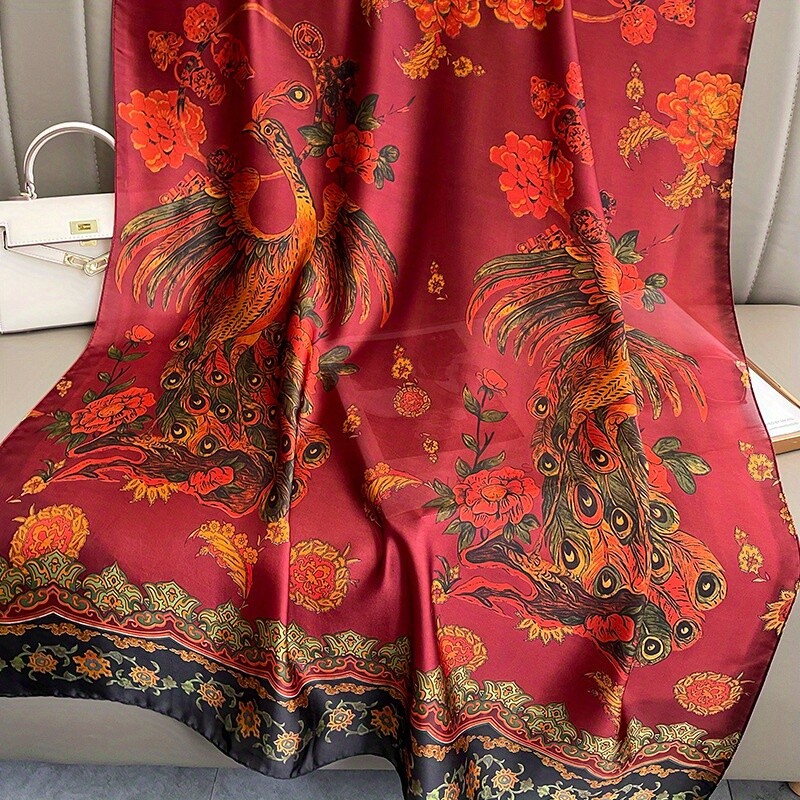 2024 Új luxusmárka selyem sál női állatmintás hangtompító kendők pakolások sálak hidzsáb Bufanda foulard női bandana 180*90 cm