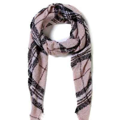 2024. Najnoviji dizajnerski šalovi Ženski luksuzni karirani šalovi Šalovi Brand Pleteni Bufandas od kašmira Invierno Mujer Fashion Bandana Wrap