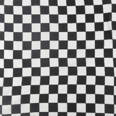 FOXMOTHER Nova traka za kosu Marama za zapešće Četvrtasti šalovi Print rupčić Crno-bijela karirana karirana bandana Pokrivala za glavu Muška Ženska