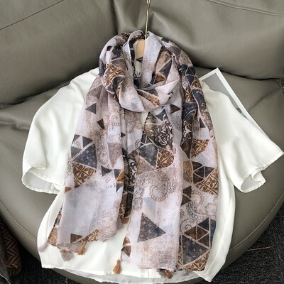 36 σχέδια Floral print Voile Φούντα σάλι βισκόζης Κασκόλ Μαλακό λεπτό περιτύλιγμα Pashmina Headband Bufandas Muslim Hijab Sjaal 180*90cm