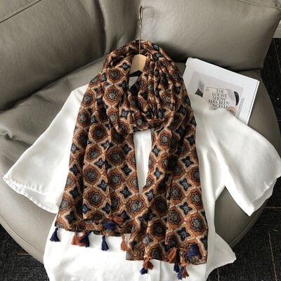 36 σχέδια Floral print Voile Φούντα σάλι βισκόζης Κασκόλ Μαλακό λεπτό περιτύλιγμα Pashmina Headband Bufandas Muslim Hijab Sjaal 180*90cm