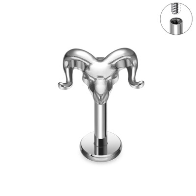 G23 Titanium Labret Lip Nazal Nail Stud cercei pentru femei ASTM F136 Piercing Body Jewelr 16G Cercei Tragus Cartilage