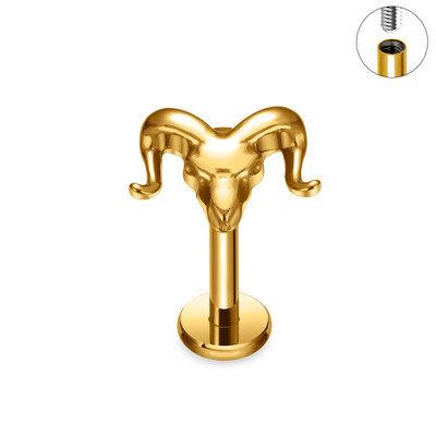 G23 Titanium Labret Lip Nazal Nail Stud cercei pentru femei ASTM F136 Piercing Body Jewelr 16G Cercei Tragus Cartilage