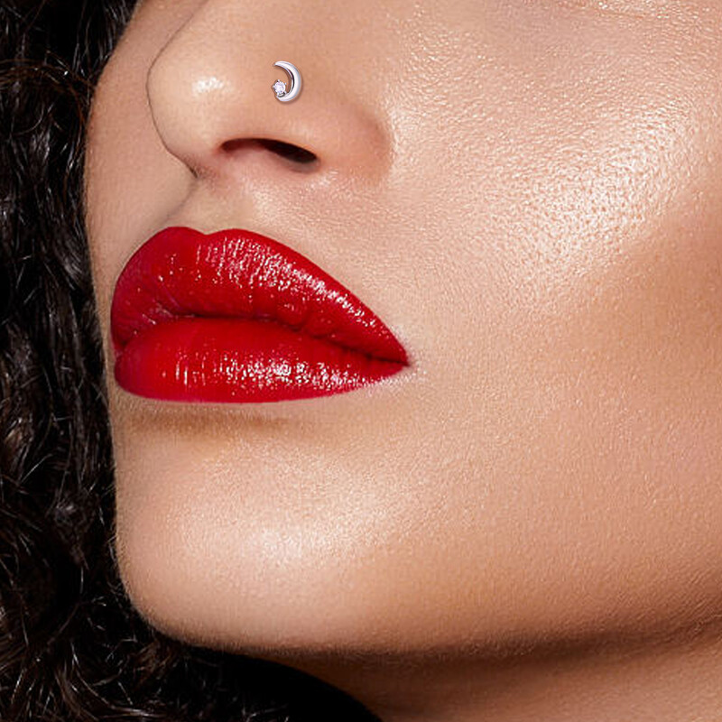 G23 Titanium Labret Lip Nazal Nail Stud cercei pentru femei ASTM F136 Piercing Body Jewelr 16G Cercei Tragus Cartilage