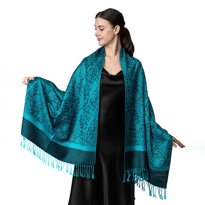 Nová módna imitácia kašmíru, pašmína, paisley strapcová šatka, dlhá šatka s paisley vzorom, univerzálna, pre všetky ročné obdobia