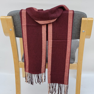 Eșarfă îngroșată de iarnă, carouri, cașmir, asortarea culorii, șal pentru femei, stil coreean, eșarfă versatilă cu vopsea cravată